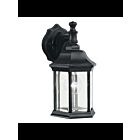 Lanterne murale extérieur Kichler Chesapeake 9776BK 1-lumière 100W noir