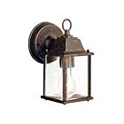 Lanterne murale extérieur Kichler Barrie 9794TZ 1-lumière 100W bronze tannery