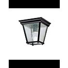 Plafonnier extérieur Kichler 9859BK 1-lumière 100W noir