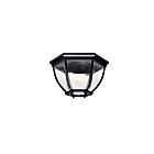 Plafonnier extérieur Kichler Barrie 9886BK 2-lumières 40W noir