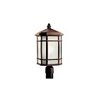 Lampe sur poteau extérieur Kichler Cameron 9902PR 1-lumière 150W roche sauvage