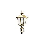 Lampe sur poteau extérieur Kichler Bay Shore 9913PB 1-lumière 100W laiton poli