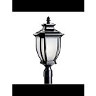 Lampe sur poteau extérieur Kichler Salisbury 9938BK 1-lumière 150W noir