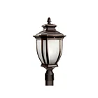 Lampe sur poteau extérieur Kichler Salisbury 9938RZ 1-lumière 150W bronze huilé