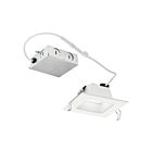 Encastré LED carré Kichler DLRC04S2790WHT 13W 4" blanc texturé