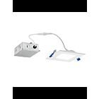 Encastré LED carré Kichler DLSL04S2790WHT 9W 4" blanc texturé