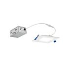 Encastré LED carré Kichler DLSL04S3090WHT 9W 4" blanc texturé