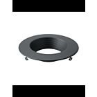 Garniture décorative encastrée, fixation directe au plafond Kichler DLTRC04RBKT 4" noir texturé