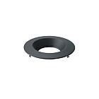 Garniture décorative encastrée, fixation directe au plafond Kichler DLTRC06RBKT 6" noir texturé