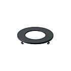 Garniture décorative mince fixée au plafond Kichler DLTSL03RBKT 3" noir texturé