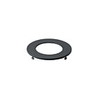 Garniture décorative mince fixée au plafond Kichler DLTSL04RBKT 4" noir texturé