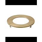 Garniture décorative mince fixée au plafond Kichler DLTSL04RNBR 4" laiton naturel