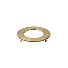Garniture décorative mince fixée au plafond Kichler DLTSL04RNBR 4" laiton naturel
