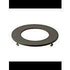 Garniture décorative mince fixée au plafond Kichler DLTSL04ROZ 4" bronze ancien