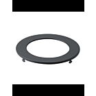 Garniture décorative mince fixée au plafond Kichler DLTSL05RBKT 5" noir texturé
