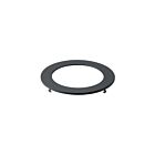 Garniture décorative mince fixée au plafond Kichler DLTSL06RBKT 6" noir texturé