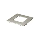 Garniture décorative mince fixée au plafond Kichler DLTSL06SNI 6" nickel brossé