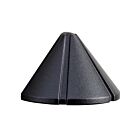 Mini lumière de patio Kichler 15765BKT27R 0.86W noir