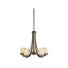 Lustre à 1 étage Kichler Hendrik 1672OZ 5-lumières 100W vieux bronze
