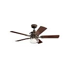 Ventilateur de plafond Kichler Lyndon 310239OZ bronze ancien