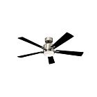 Ventilateur de plafond Kichler Lucian 330000PN 17 Watt nickel poli