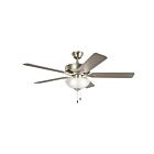 Ventilateur de plafond Kichler 330017NI nickel brossé