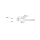 Ventilateur de plafond Kichler 330020MWH blanc mat