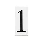 Lampe de no. de porte Kichler 4301 blanc