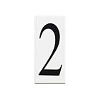 Lampe de no. de porte Kichler 4302 blanc