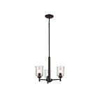 Mini Chandelier Kichler Shailene 43670OZ 3-lumières 100W vieux bronze