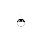 Kuzco Lighting 402801BC-LED Pluto 9W Chrome noir LED Suspendu
