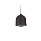 Kuzco Lighting 49108-BK-BK Helena 1-Lumière 60W Noir Suspendu