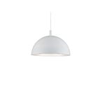 Kuzco Lighting 492332-WH-GD Archibald 1-Lumière 60W Blanc et or Suspendu