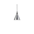 Kuzco Lighting 492710-BN-BK Dorothy 1-Lumière 60W Nickel brossé et noir Suspendu