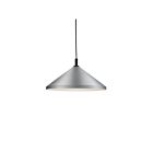 Kuzco Lighting 493118-BN-BK Dorothy 1-Lumière 60W Nickel brossé et noir Suspendu