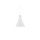 Kuzco Lighting 493210-WH-GD Vanderbilt 1-Lumière 60W Blanc et or Suspendu