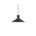 Kuzco Lighting 493216-BK-GD Vanderbilt 1-Lumière 60W Noir et or Suspendu