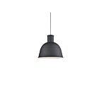 Kuzco Lighting 493516-BK Irving 1-Lumière 60W Noir Suspendu
