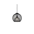 Kuzco Lighting 494412-BK Gibraltar 1-Lumière 60W Noir Suspendu
