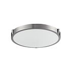 Kuzco Lighting 501122-LED-5CCT Floyd 22W Nickel brossé LED Plafonnier Encastré