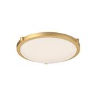 Kuzco Lighting 501122BG-LED-5CCT Floyd 22W Or brossé LED Plafonnier Encastré