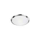 Kuzco Lighting 51561BN Malta 1-lumière 60W Nickel brossé Incandescente Plafonnier Encastré