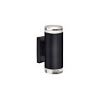 Kuzco Lighting 601432BK-LED Norfolk 17W Noir LED Appliques murales d'intérieur