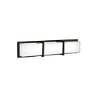 Kuzco Lighting 701313BK-LED Watford 31W Noir LED Lampe de salle de bain