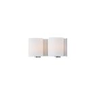 Kuzco Lighting 70232CH Bridgewater 2-lumières 120W Chrome Incandescente Lampe de salle de bain