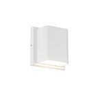 Kuzco Lighting AT48403-WH-UNV-3CCT Tolan 12W Blanc LED Appliques murales d'intérieur