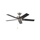 Kuzco Lighting CF78752-BN-NLP Erikson 65W 52" Nickel Brossé Ventilateur