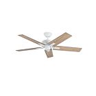 Kuzco Lighting CF78752-WH-NLW Erikson 65W 52" Blanc LED Ventilateur