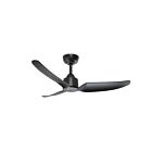 Kuzco Lighting CF92942-MB Hugo 32W 42" Matte Noir Ventilateur
