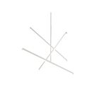Kuzco Lighting CH10345-WH Vega 56W Blanc LED Lustre
